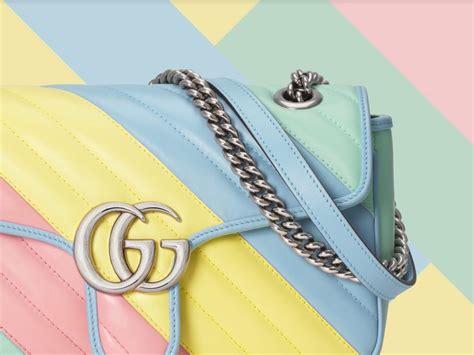 pastel gucci purse|Gucci’s GG Marmont Bags Get a Pretty Pastel Makeover.